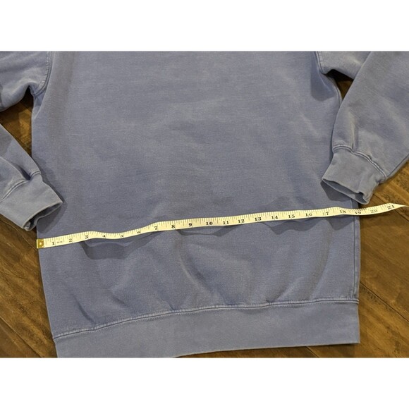 Small Comfort Colors Screen Printed Softball Crewneck Sweatshirt Pullover - Picture 5 of 8